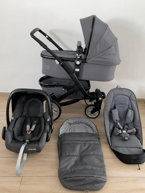 Joolz Geo 2 gorgeous grey kinderwagen 3-in-1 Set, Kinderen en Baby's, Buggy's, Zo goed als nieuw, Maxi-Cosi, Voetenzak, Ophalen