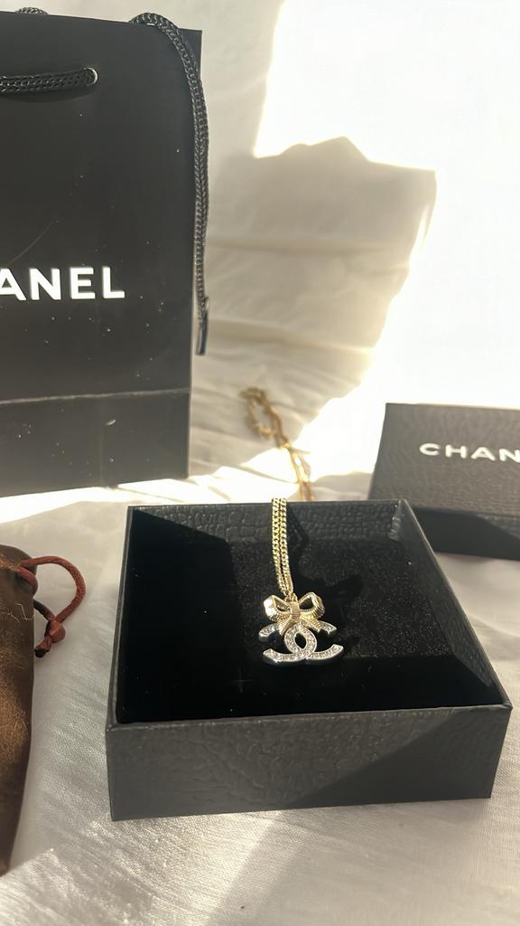 Chanel ketting goud, Handtassen en Accessoires, Kettingen, Zo goed als nieuw, Goud, Ophalen of Verzenden