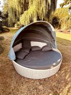 Ligbed rond, Loungebed, Zonneeiland - Decomundo, Ophalen, Gebruikt, Tuinset