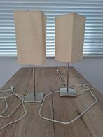2 nachtlampjes + staande lamp (inclusief lampen!!), Huis en Inrichting, Gebruikt, 50 tot 75 cm, Ophalen of Verzenden, Modern