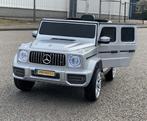 Mercedes G63 AMG 12v Metallic zilver Bluetooth / Afst. lede, Ophalen of Verzenden, Nieuw