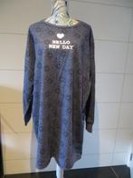Blauw nachtkleed  met motief - Dames - XXL - nieuw - Bel&Bo, Kleding | Dames, Bel & Bo, Ophalen of Verzenden, Nieuw, Maat 46/48 (XL) of groter
