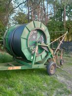 Beregeningshaspel, Ophalen