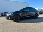 Tesla model x long range, Auto's, Automaat, Model X, Monovolume, Zwart