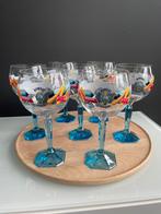 7 Bombay sapphire glazen - limited edition - stir creativity, Ophalen, Zo goed als nieuw