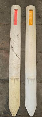 Bermpaal kunststof - Flexibel - 1100x105mm + reflector(en), Ophalen, Gebruikt