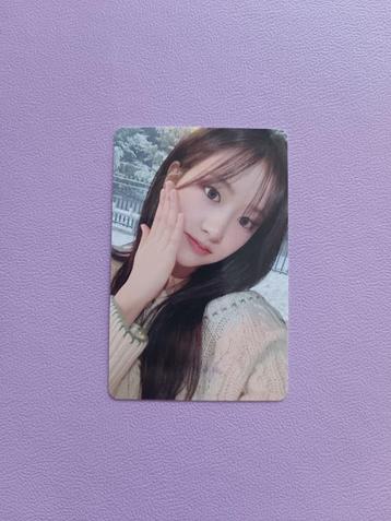 Wtt/wts IVE Yujin empathy loved photocard (kpop) beschikbaar voor biedingen