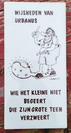 Wijsheden van Urbanus Wie het kleine niet begeert ..., Verzamelen, Overige Verzamelen, Ophalen of Verzenden, Zo goed als nieuw