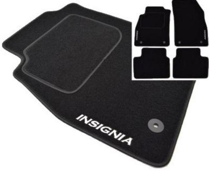 CLASSIC Velours automatten met LOGO - Opel Insignia A FL, Auto-onderdelen, Interieur en Bekleding, Opel, Nieuw, Verzenden