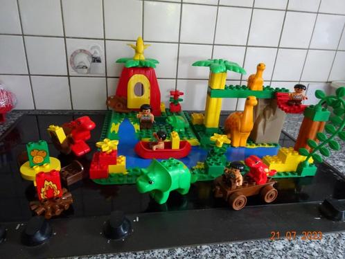 Duplo Dino wereld set 2604VOLLEDIGVINTAGE7 Uitgave 1997!!, Kinderen en Baby's, Speelgoed | Duplo en Lego, Duplo, Complete set