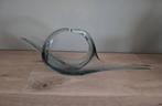 Vintage Schaal in transparant glaswerk in mooie staat, Antiek en Kunst, Ophalen