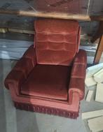Vintage zetel, Huis en Inrichting, Fauteuils, Ophalen, Gebruikt