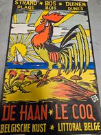 Originele kust affiche De Haan uit 1935, Collections, Posters & Affiches, Comme neuf, Enlèvement ou Envoi