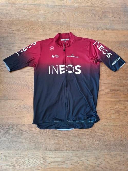 Castelli Team Ineos Fietsshirt XL, Fietsen en Brommers, Fietsaccessoires | Fietskleding, Zo goed als nieuw, XL, Verzenden
