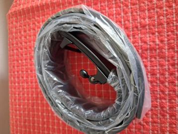 Heren broekriem met ratel, zwart, nieuwe staat 120 cm beschikbaar voor biedingen