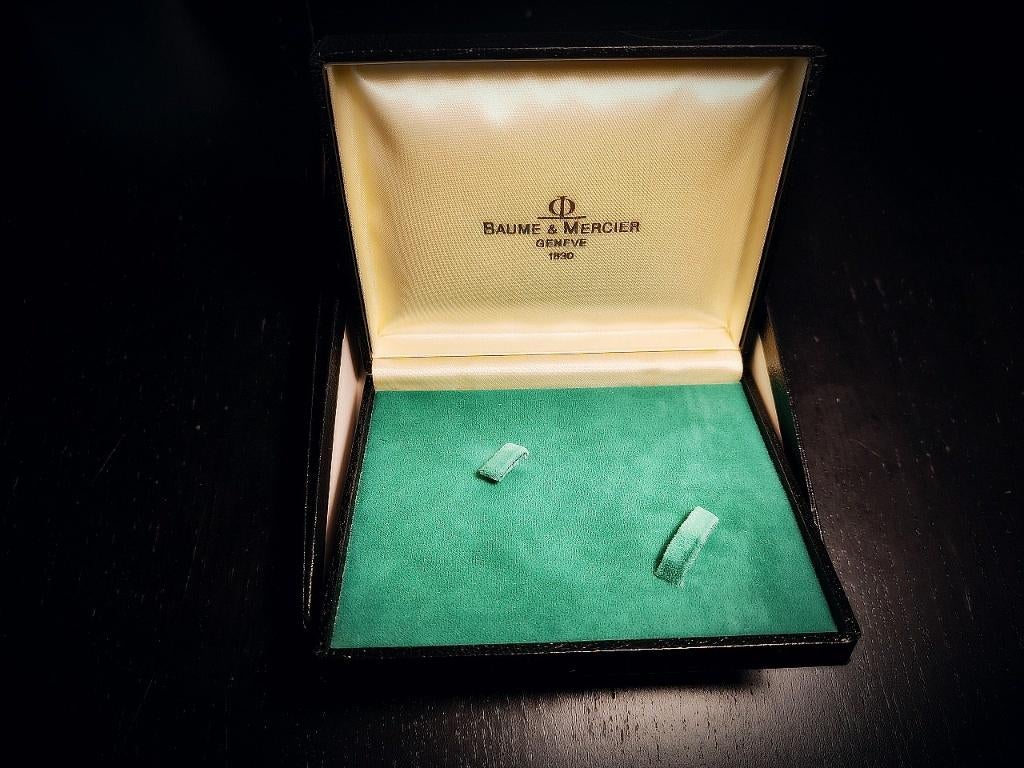 Boîte Baume & Mercier 1830 – écrin montre vintage, Overige merken, Overige materialen, Polshorloge, Ophalen of Verzenden