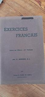 Boek cursus ´  Exercices français. ´, Ophalen