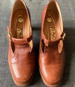 belles chaussures vintage marron, Brun, Ckistall, Porté, Enlèvement ou Envoi