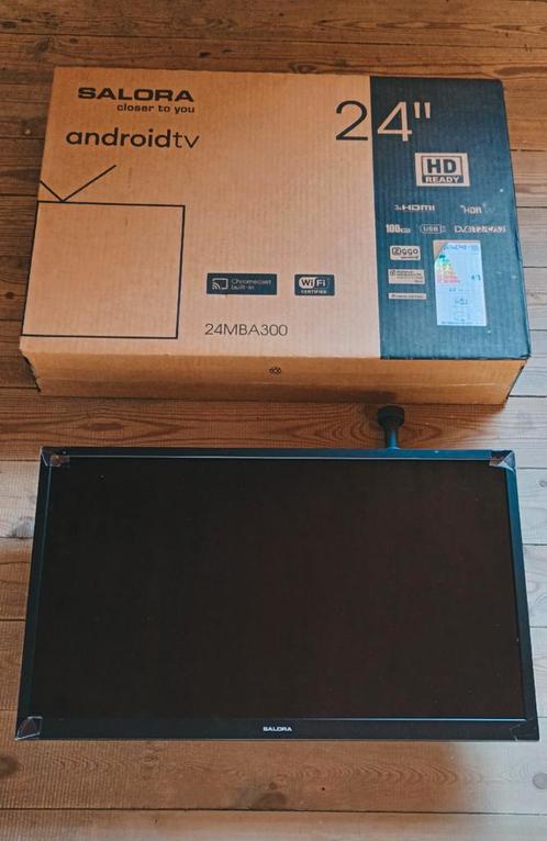 Salora 24MBA300 tv 61 cm (24") HD Smart TV Wifi Zwart, Audio, Tv en Foto, Televisies, Smart TV, Ophalen