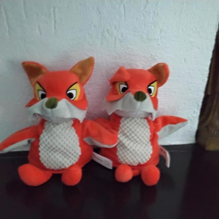 Lowieke de vos fabeltjeskrant handpoppen, Enfants & Bébés, Jouets | Peluches, Enlèvement ou Envoi