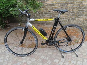 Sportfiets , herenfiets , Chesini , volledig in orde, Fietsen en Brommers, 28 inch, Gebruikt, Meer dan 20 versnellingen, 53 tot 57 cm