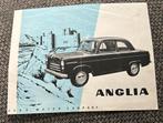 Oude ford folder Anglia, Boeken, Auto's | Folders en Tijdschriften, Ophalen of Verzenden, Gelezen, Ford