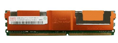 2GB 2Rx4 PC2-5300F DDR2-667 ECC, Hynix / HP, Informatique & Logiciels, Mémoire RAM