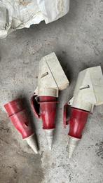 Industrial power plugs with sokets, Ophalen of Verzenden, Gebruikt, Stekker