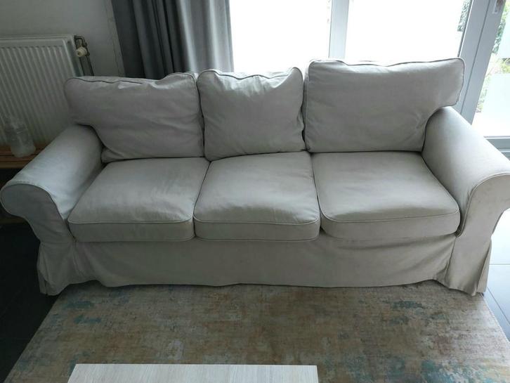 Zetel 3-zit, Maison & Meubles, Canapés | Salons, Utilisé, Banc droit, Trois personnes, 200 à 250 cm, 75 à 100 cm, Enlèvement