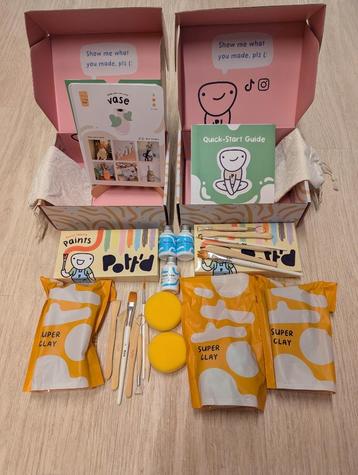 Pottd - Kits de poterie maison pour débutants beschikbaar voor biedingen