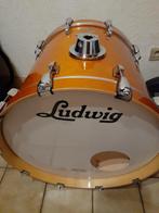 Drumstel Ludwig Accent CS Custom Orange + extra's, Muziek en Instrumenten, Ludwig, Zo goed als nieuw, Ophalen
