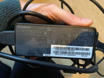 Lenovo oplader laptop, Computers en Software, Laptop-opladers, Ophalen, Gebruikt, Lenovo