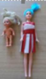 2 barbiepoppen, Ophalen, Gebruikt, Barbie