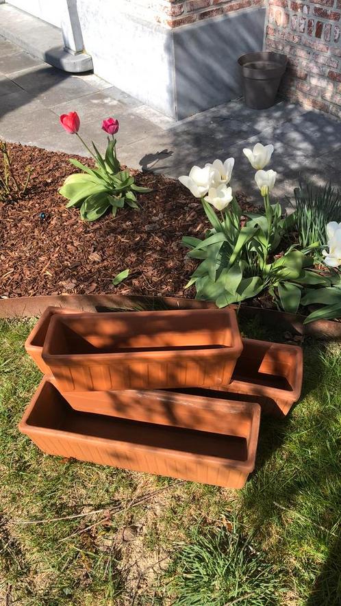 Jardinières terre cuite, Tuin en Terras, Bloempotten, Ophalen