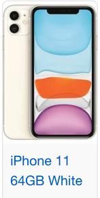 Apple iPhone 11, Telecommunicatie, Ophalen, Wit, 64 GB, IPhone 11