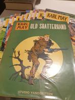 KARL MAY nr 1 OLD SHATTERHAND 1e druk 1962, Boeken, Gelezen, Studio vandersteen, Eén stripboek, Ophalen of Verzenden