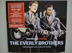 2 CD + DVD "THE EVERLY BROTHERS - ESSENTIAL COLLECTION", Boxset, 1960 tot 1980, Ophalen of Verzenden, Zo goed als nieuw