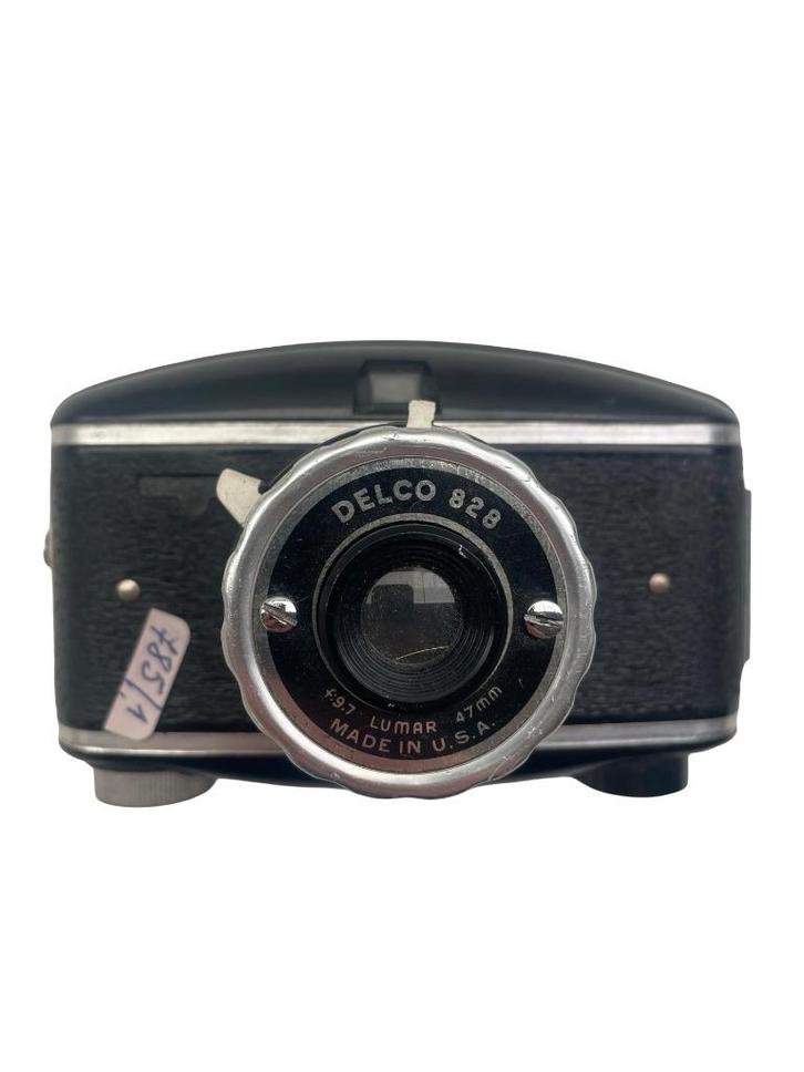 Delco Argus 828 camera — Verenigde Staten — 1947, Verzamelen, Foto-apparatuur en Filmapparatuur, Fototoestel, 1940 tot 1960, Ophalen of Verzenden