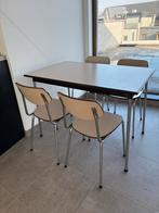 Formica tafel set met 4 stoelen, Huis en Inrichting, Ophalen, Kunststof, Gebruikt, Vier personen