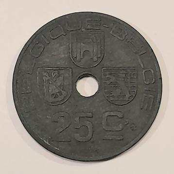 Belgique 25 centimes 1946 FR/VL (440), Enlèvement ou Envoi, Monnaie en vrac