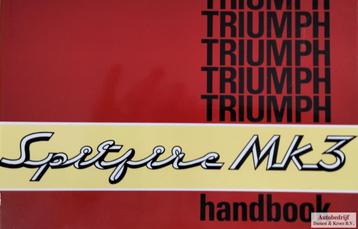 Handboek Triumph Spitfire MK3 instructieboekje