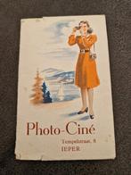 Hoesje met foto negatieven Photo - Ciné Ieper, Antiek en Kunst, Curiosa en Brocante, Ophalen of Verzenden