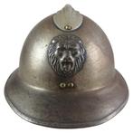 Rijkswacht - M1931 Adrian helm, Verzamelen, Ophalen of Verzenden, Overige soorten, Helm of Baret