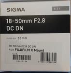 Objectif SIGMA 18-50 mm pour Fuji X, Ophalen