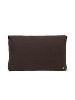 Clean Cushion - Ferm Living - Hot Madison - Chocolat, Huis en Inrichting, Woonaccessoires | Kussens, Ophalen of Verzenden