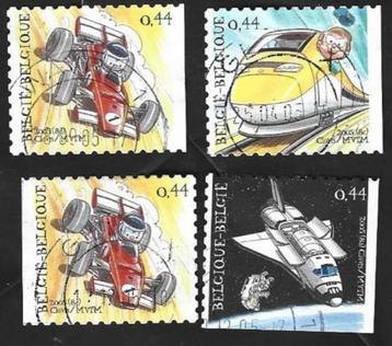 7 Postzegels België 2005 Transport (II) Jeugd beschikbaar voor biedingen
