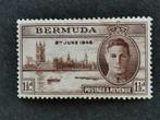 Bermuda 1946 - Koning George VI en parlement *, Ophalen of Verzenden, Midden-Amerika, Postfris