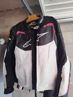 Alpinestars leren jack, Maat 52/54 (L), Zwart, Overige typen, Ophalen of Verzenden