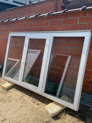 PVC DEUR & 2 RAMEN MERK PROFEL 60 3 kamer profiel  beschikbaar voor biedingen