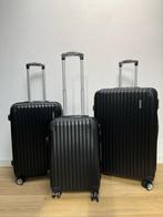 Koffers kofferset nieuw, Bijoux, Sacs & Beauté, Valises, Comme neuf, 45 à 55 cm, Poignée extensible, Plastique dur
